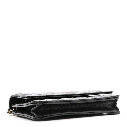 Chanel Caviar Quilted Miss Coco Wallet On Chain WOC Black 4 of 14
