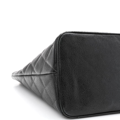 Chanel Caviar Quilted Medallion Tote Black 12 of 15