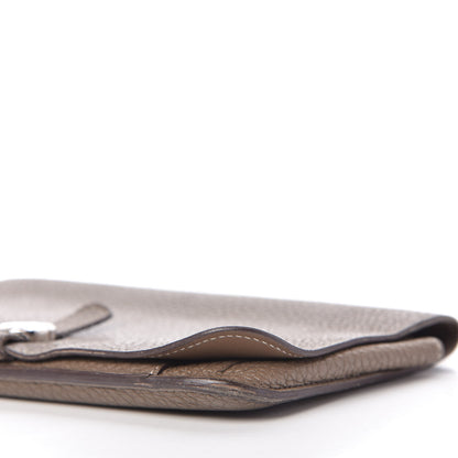 Hermes Togo Dogon Duo Wallet Etoupe 7 of 12