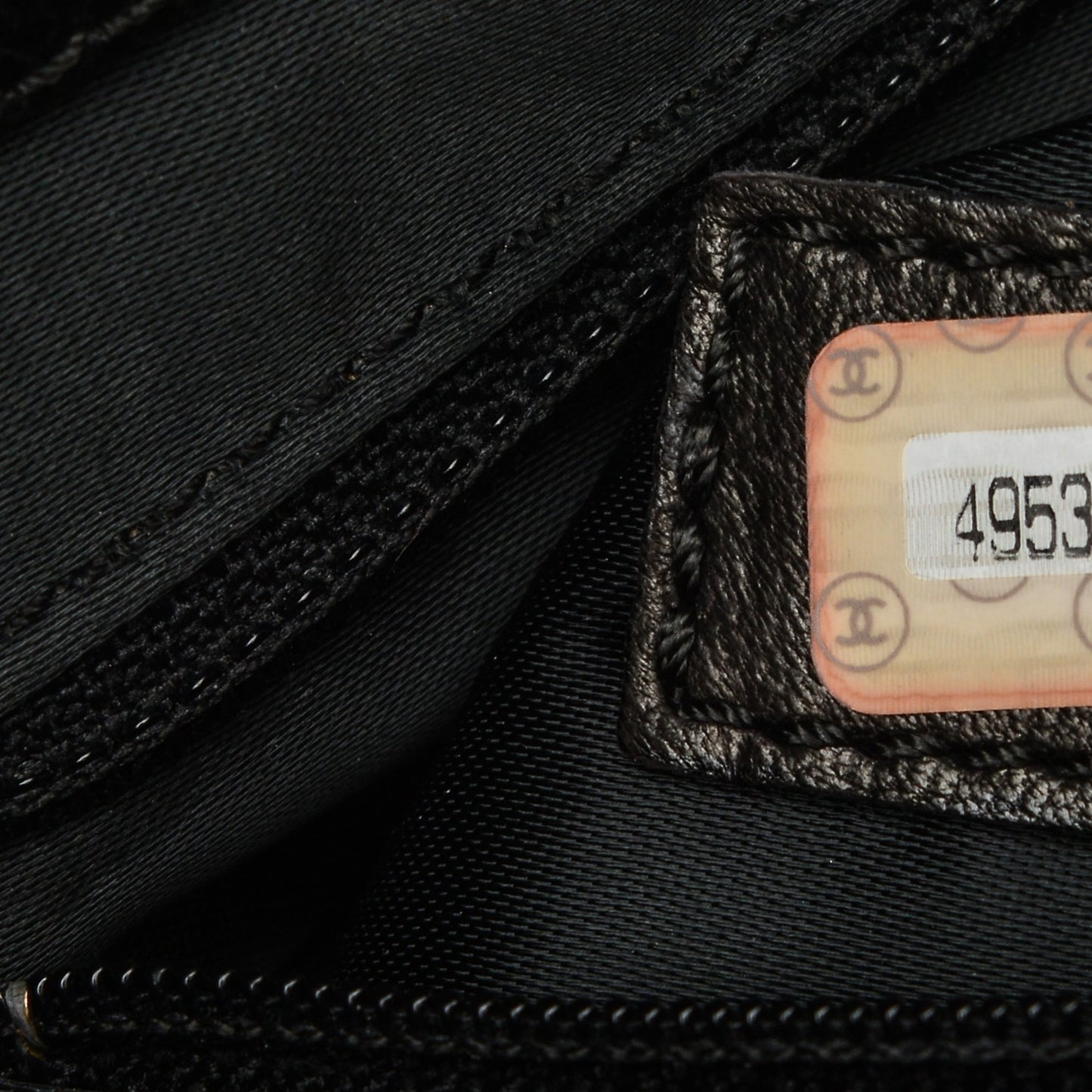 Caviar Flap Shoulder Bag Black