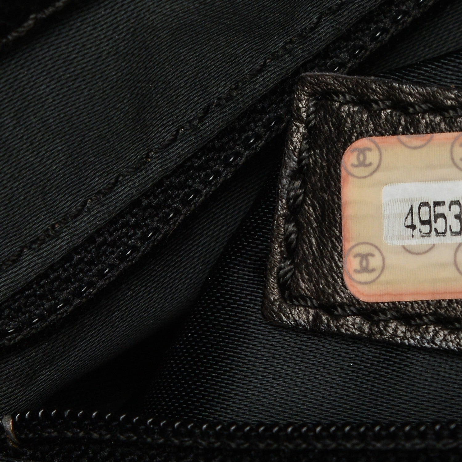 Chanel Caviar Flap Shoulder Bag Black 8 of 9