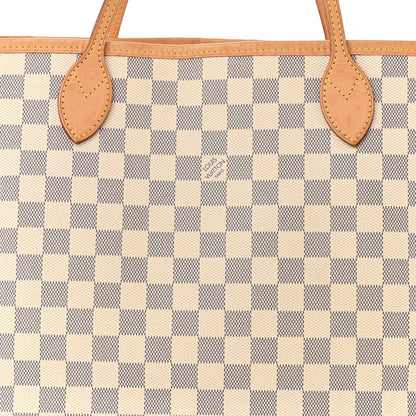 Louis Vuitton Damier Azur Neverfull MM 9 of 13