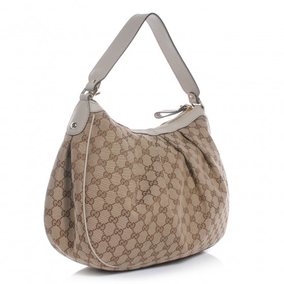 Monogram Medium Sukey Hobo Off White