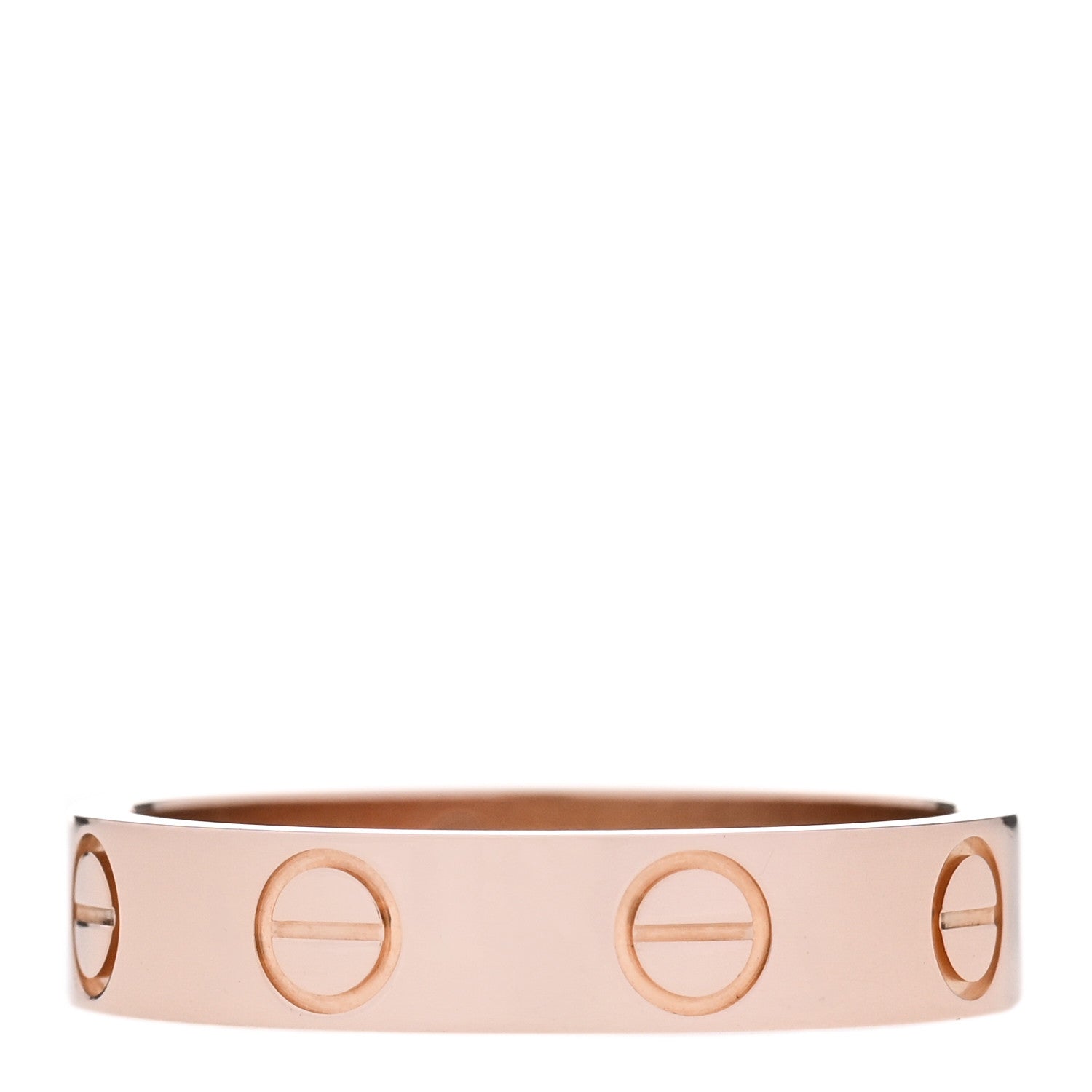 Cartier 18K Pink Gold 3.5mm LOVE Wedding Band Ring 47 4 3 of 4