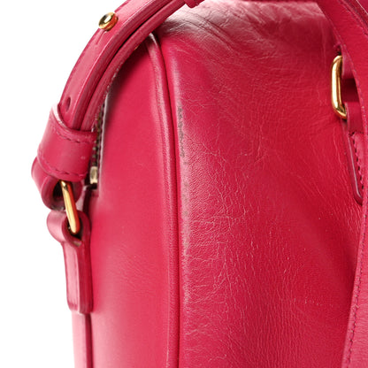Saint Laurent Calfskin Classic Baby Duffle Fuchsia 11 of 13