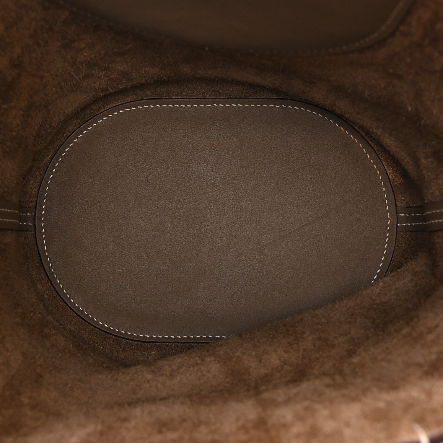 Hermes Taurillon Clemence Swift In-The-Loop 18 Bag Etoupe 5 of 10