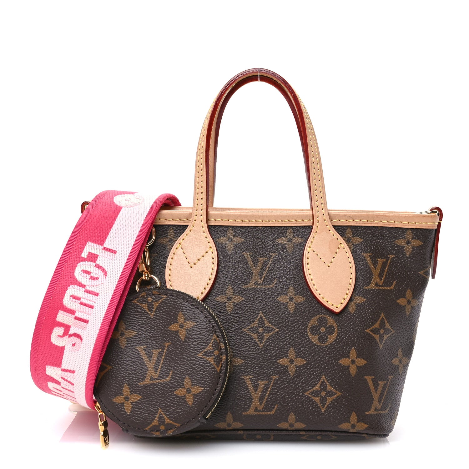 Louis Vuitton Monogram Neverfull BB Pink Peony 1 of 10