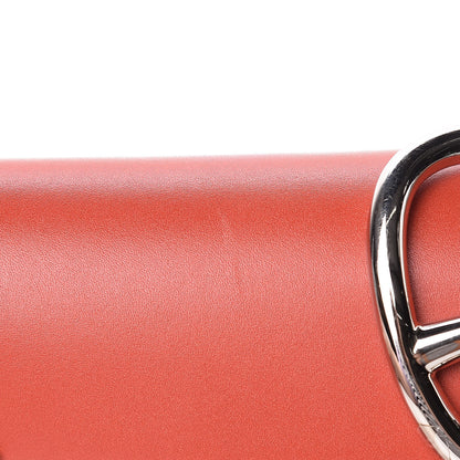 Hermes Tadelakt Egee Clutch Sanguine 11 of 11