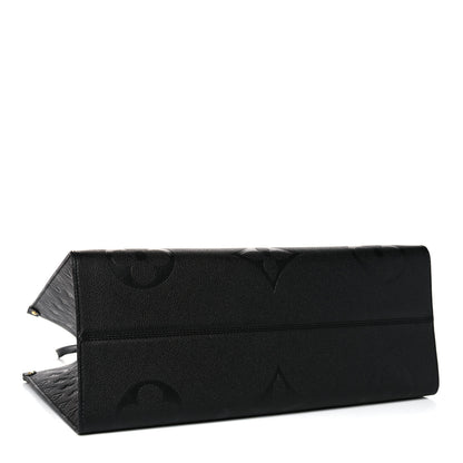 Louis Vuitton Empreinte Monogram Giant Onthego GM Black 3 of 8