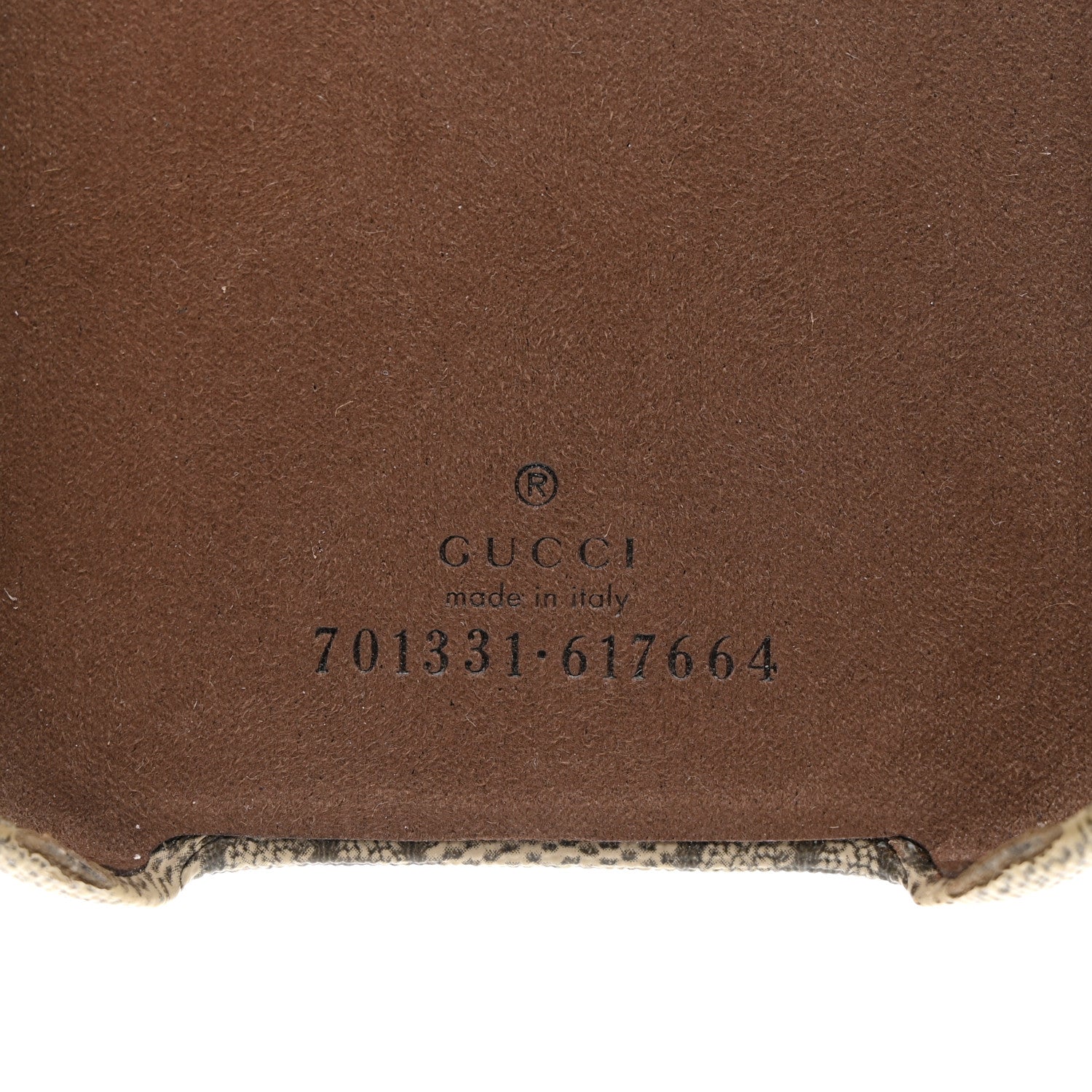 Gucci GG Supreme Monogram Ophidia iPhone 13 Pro Max Phone Case Brown 4 of 5