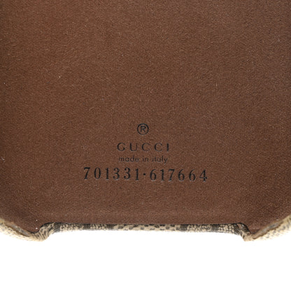 Gucci GG Supreme Monogram Ophidia iPhone 13 Pro Max Phone Case Brown 4 of 5