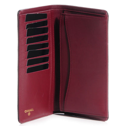 Chanel Caviar Quilted Yen Wallet Black 5 of 9