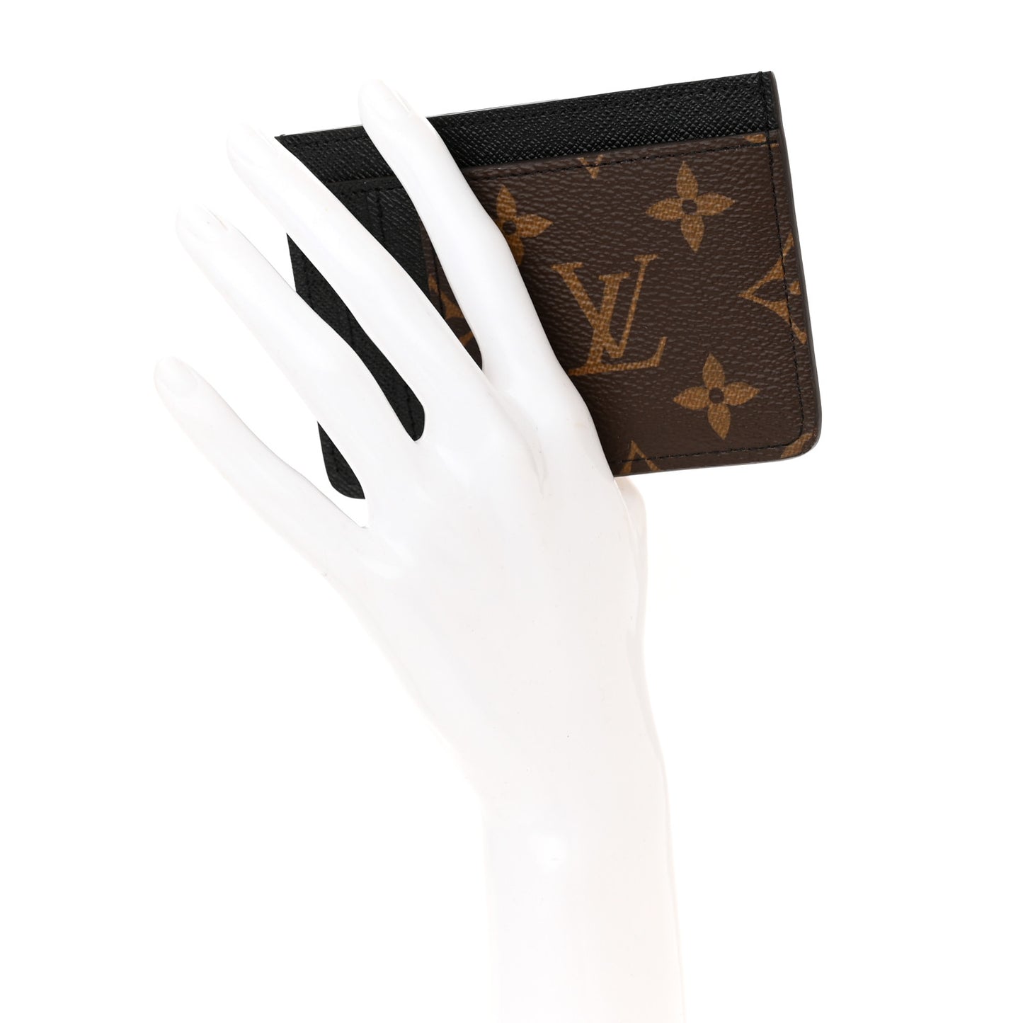 Reverse Monogram Side Up Coin Holder