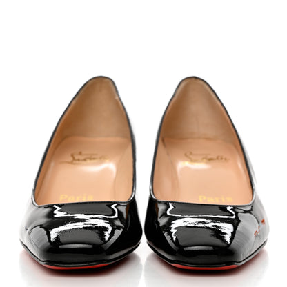 Christian Louboutin Patent Chic La Mer 45 Pumps 36.5 Black 2 of 8