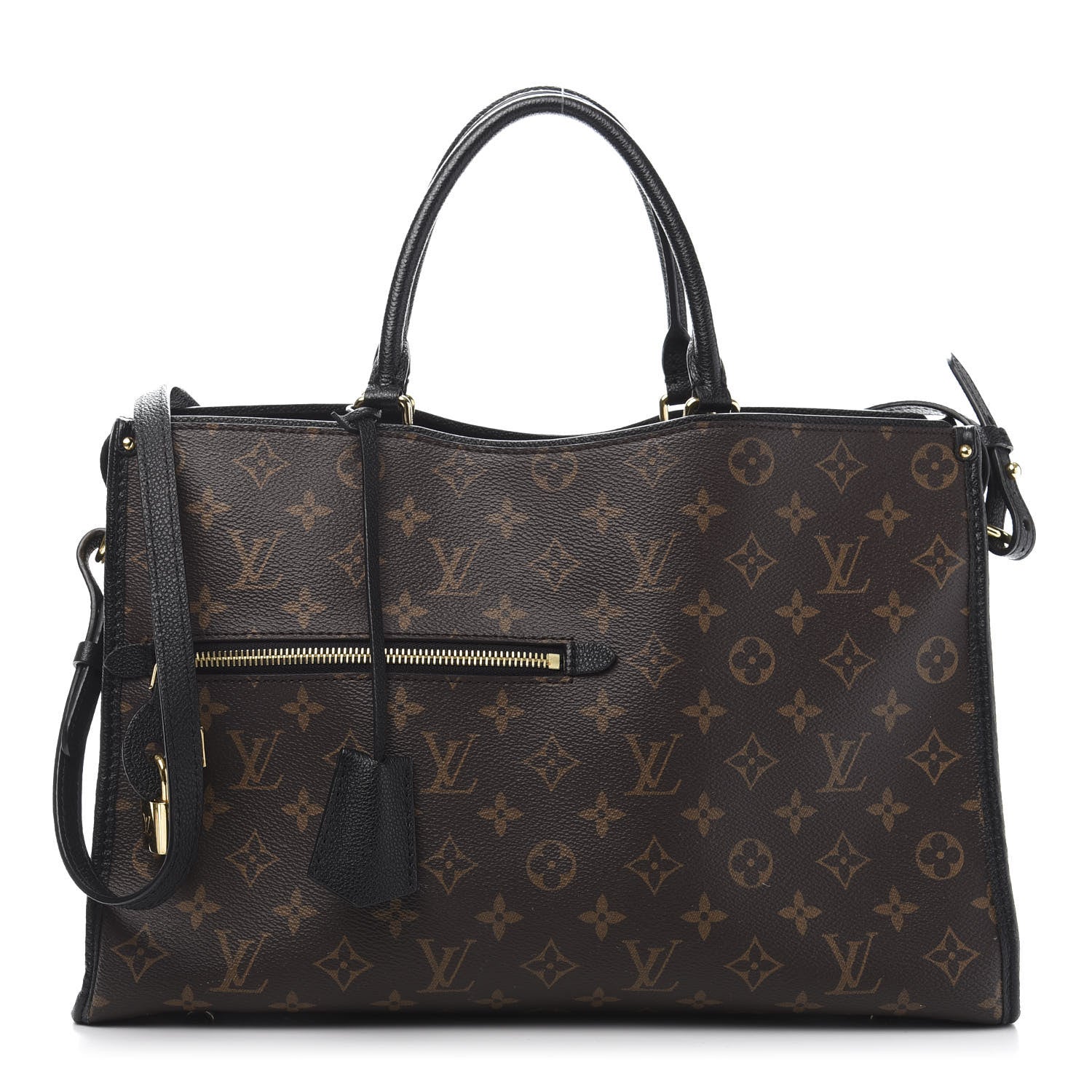 Louis Vuitton Monogram Popincourt MM Black 1 of 14