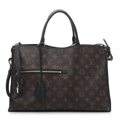 Louis Vuitton Monogram Popincourt MM Black 1 of 14
