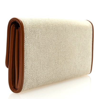Louis Vuitton Canvas Taurillon Capucines Capucines Wallet Caramel 3 of 7