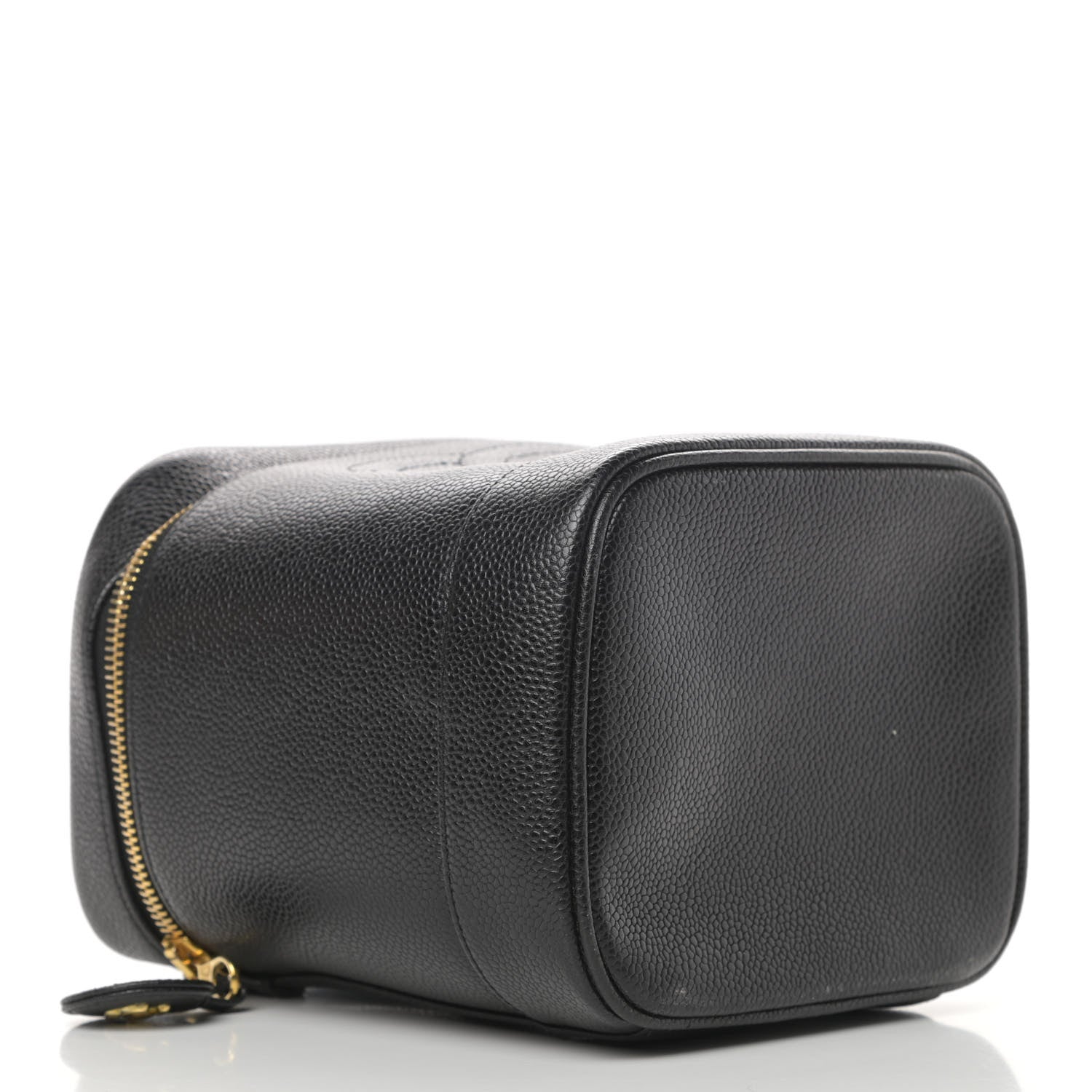 Chanel Caviar Cosmetic Vanity Bag Black 4 of 11