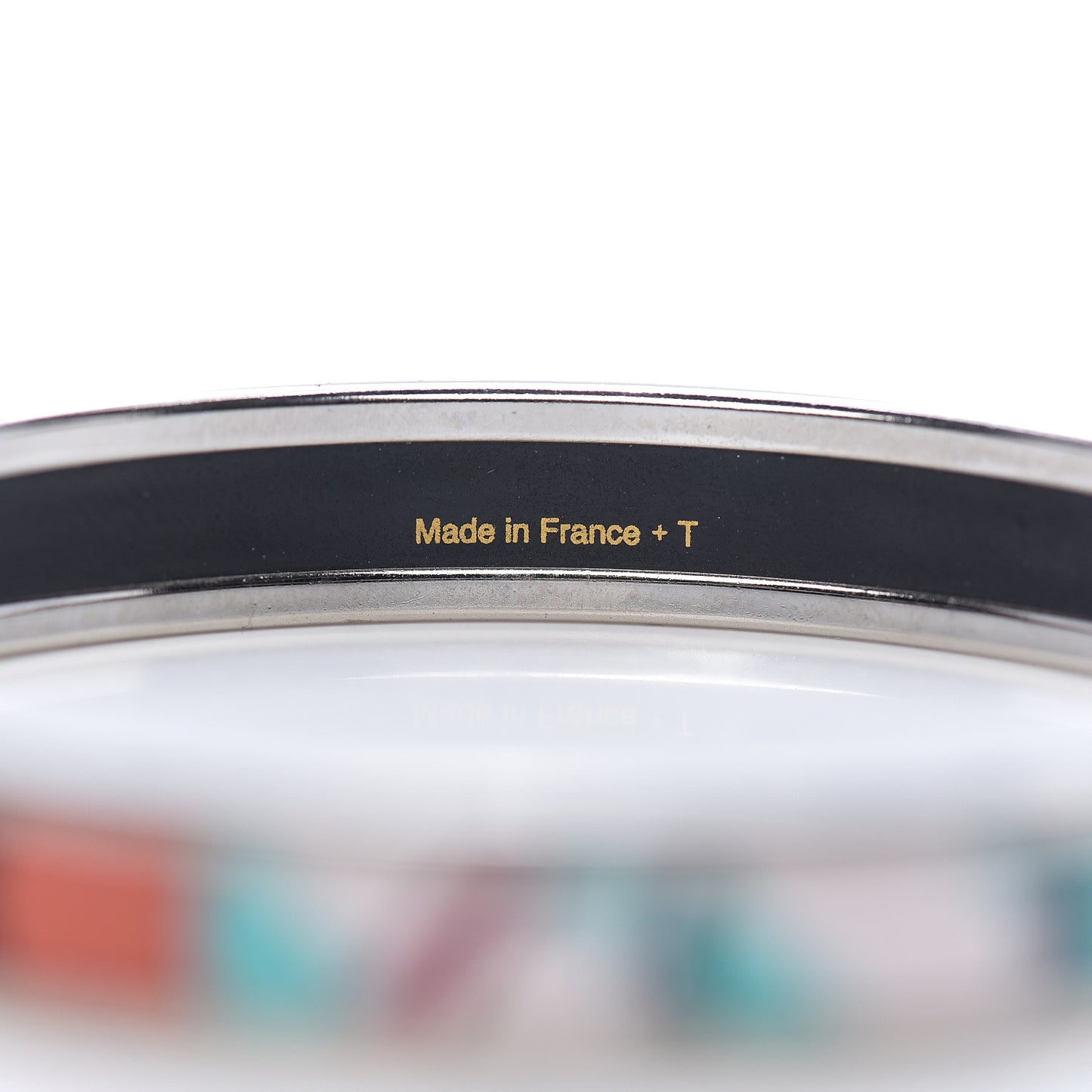 Enamel Printed Narrow Coaching Bracelet 65