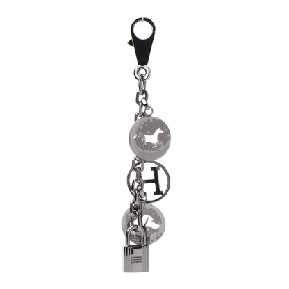 Hermes Palladium Breloque Bag Charm 1 of 5