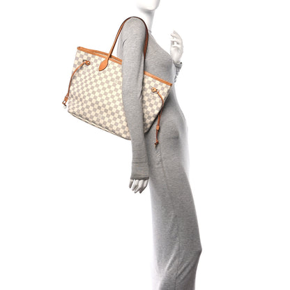 Louis Vuitton Damier Azur Neo Neverfull MM 2 of 11