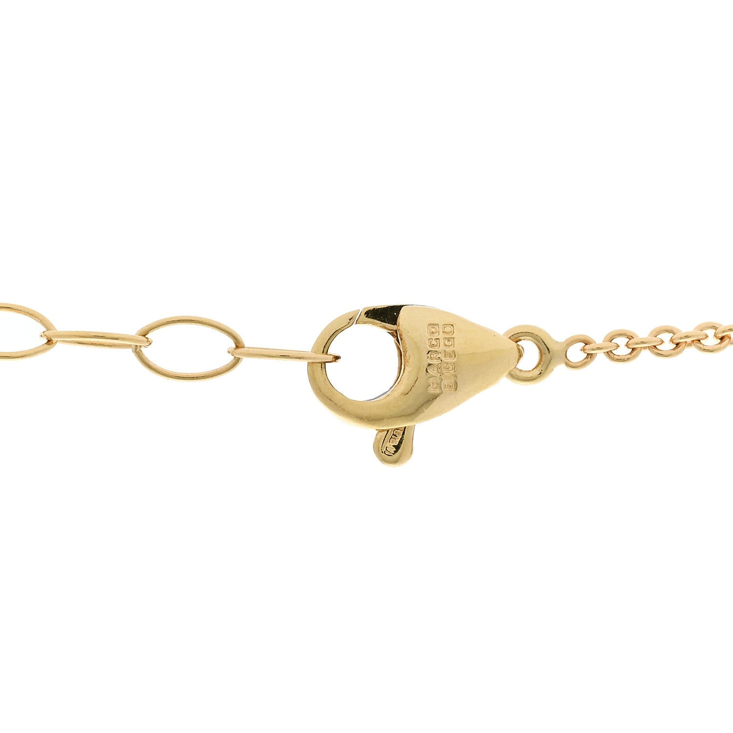 Marco Bicego 18K Yellow Gold Station Necklace 4 of 4