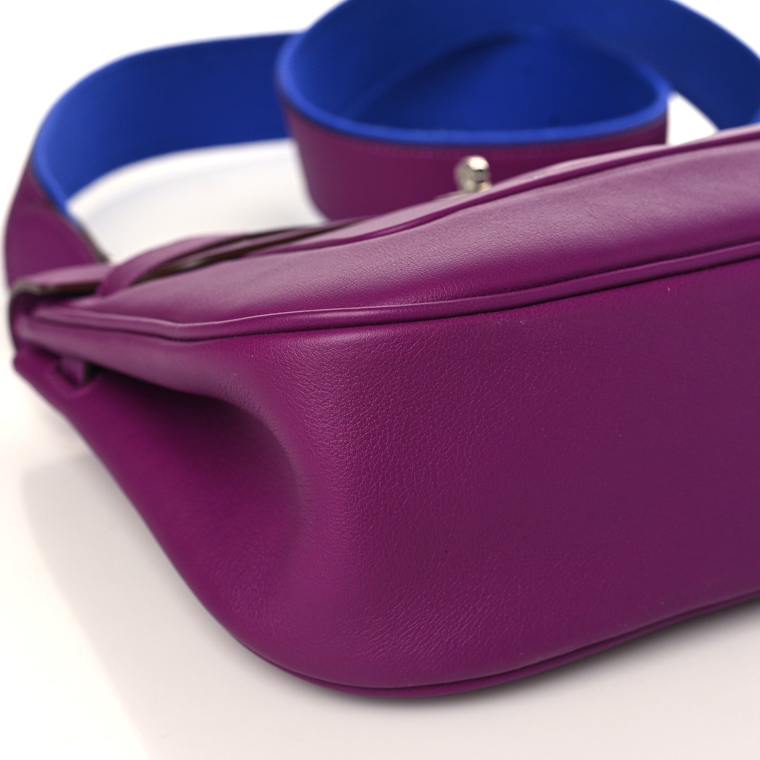 Hermes Swift Sac Berline 28 Anemone Bleu Electrique 8 of 9