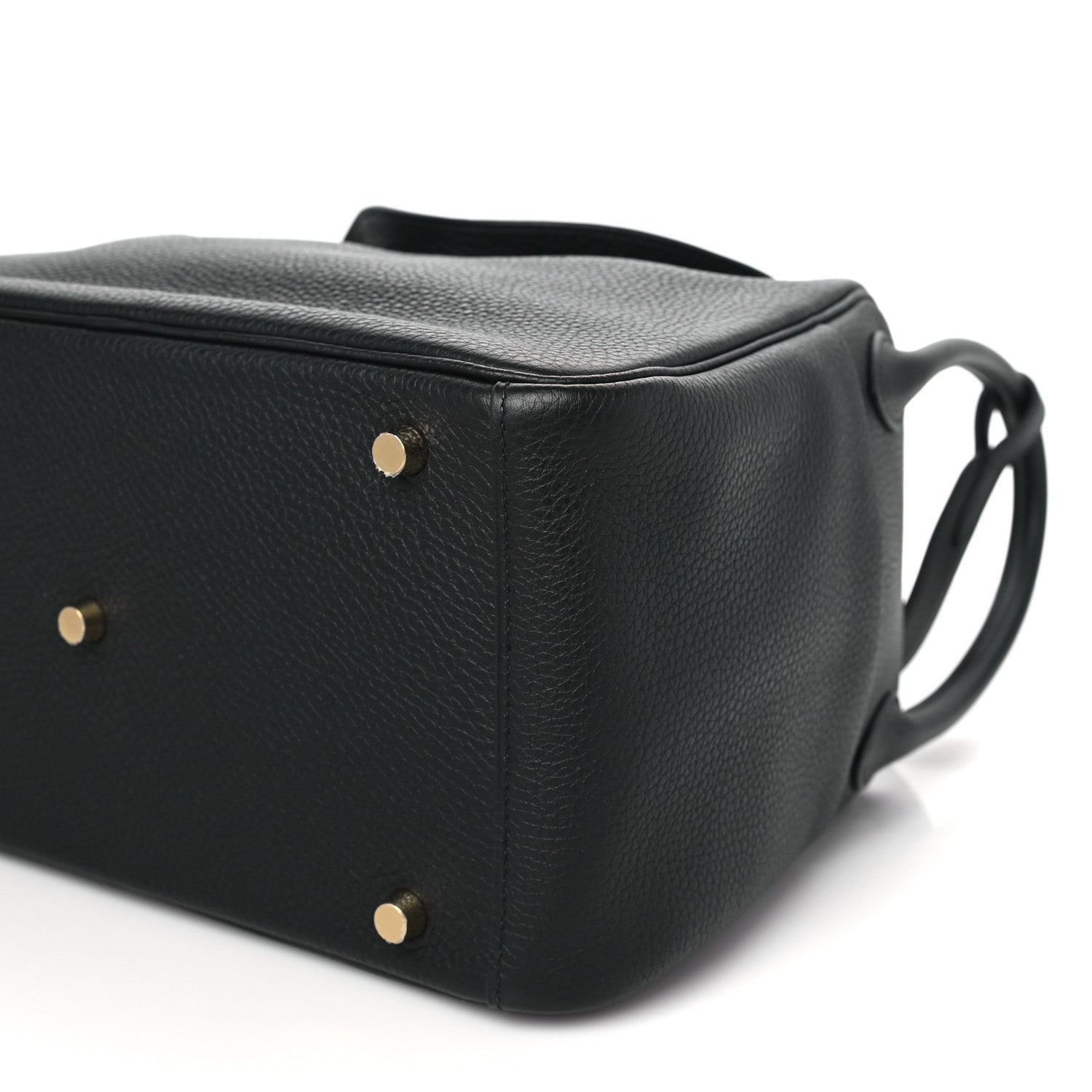 Hermes Taurillon Clemence Lindy 30 Black 9 of 9