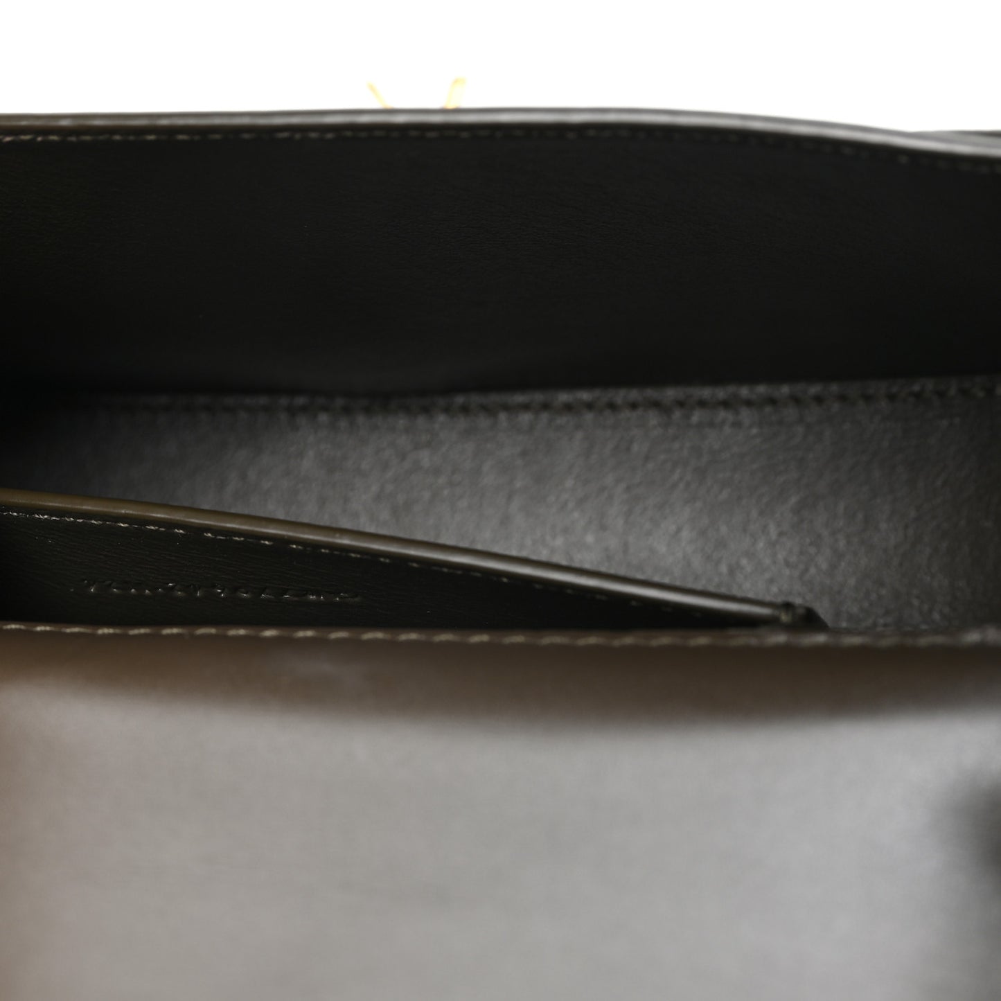Box Calfskin Mini Voltaire Shoulder Bag Deep Musk