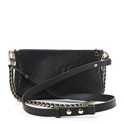 Louis Vuitton Empreinte Monogram Giant Multi Pochette Accessories Black 3 of 9