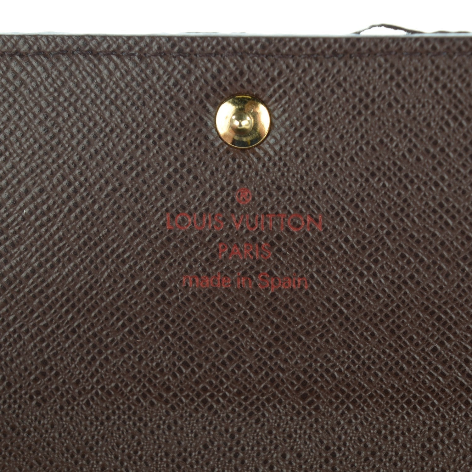 Louis Vuitton Damier Ebene Sarah Wallet 5 of 8