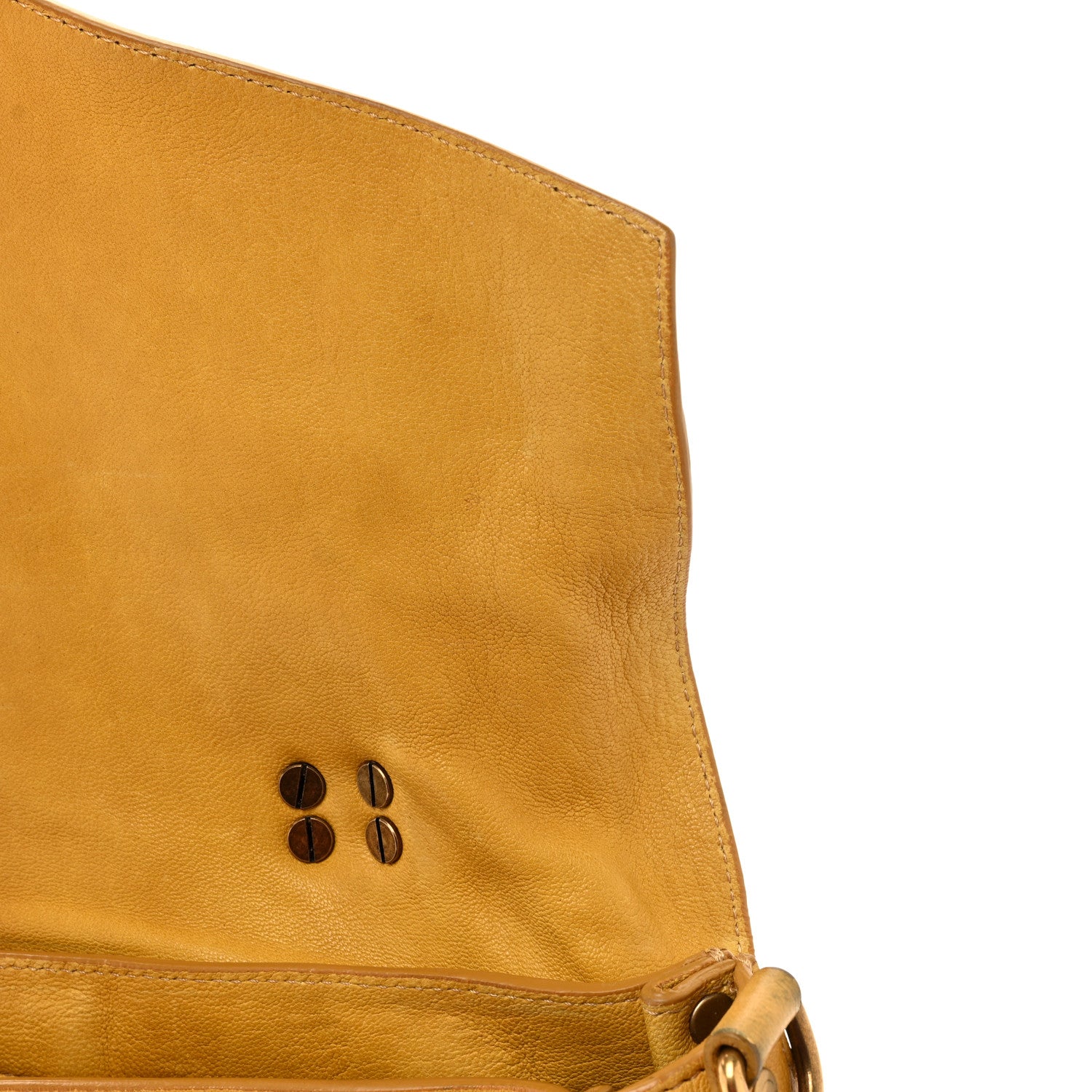 Proenza Schouler Lambskin Medium PS1 Satchel Mustard 13 of 22