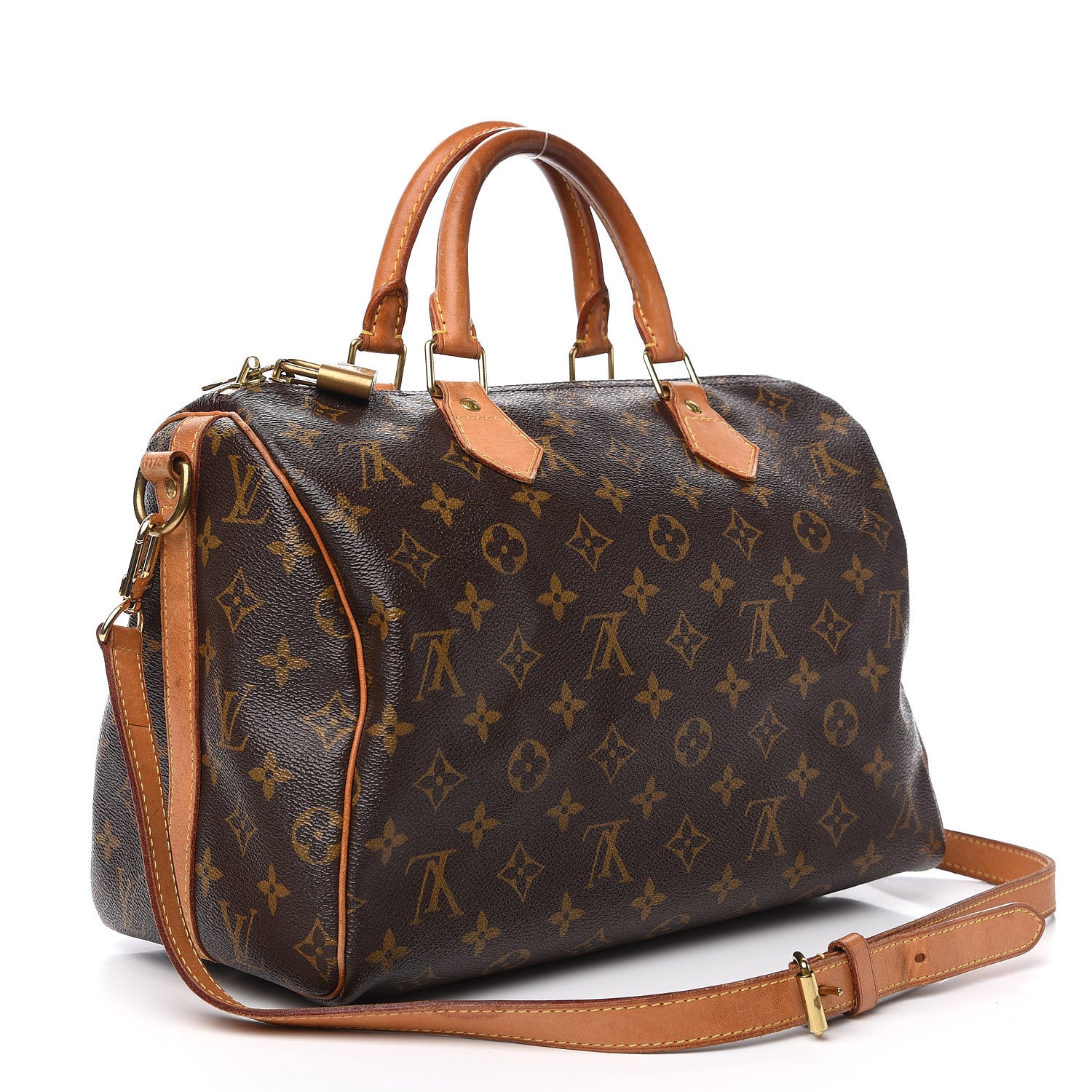 Louis Vuitton Monogram Speedy Bandouliere 30 2 of 17