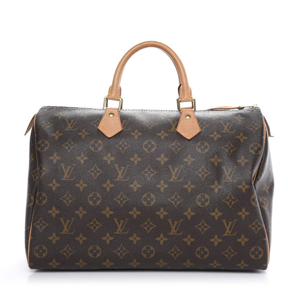 Louis Vuitton Monogram Speedy 35 1 of 11