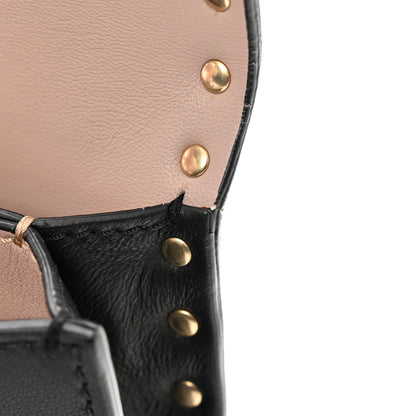 Valentino Garavani Nappa Rockstud Wristlet Clutch Black 7 of 8