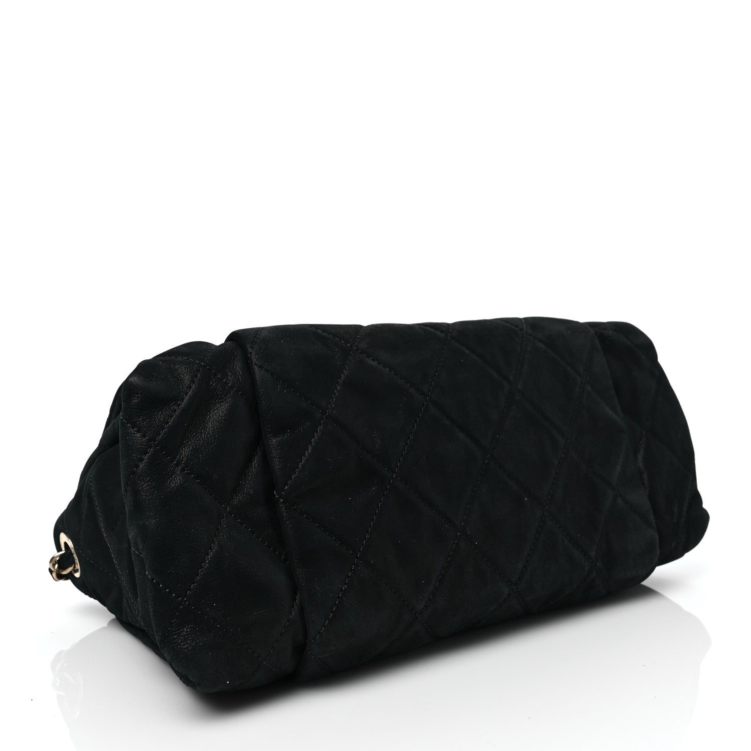 Chanel Iridescent Calfskin Large Chic Quilt Flap Black 4 of 9