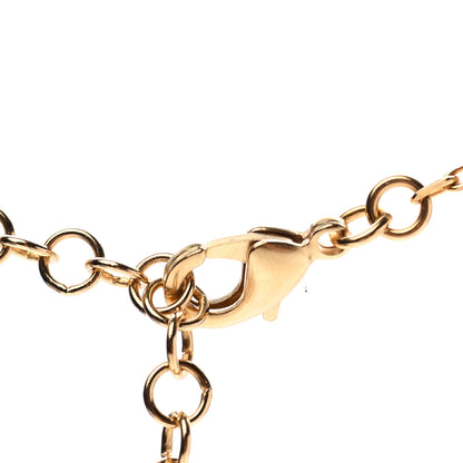 Chanel Crystal CC Chain Short Necklace Gold 5 of 7