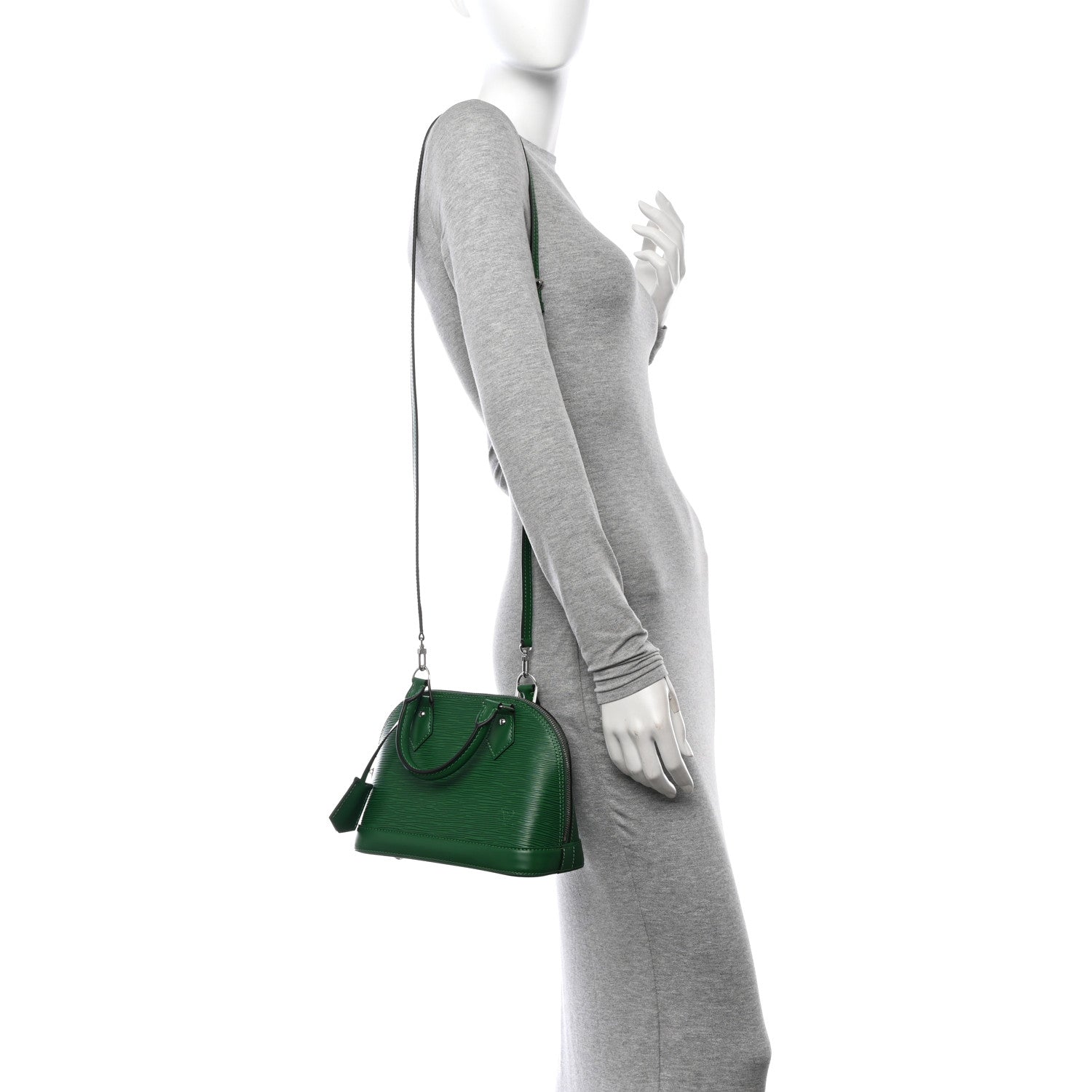 Louis Vuitton Epi Alma BB Borneo Green 2 of 10