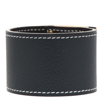 Hermes Evercolor Kelly Dog Bracelet T1 Black 2 of 6
