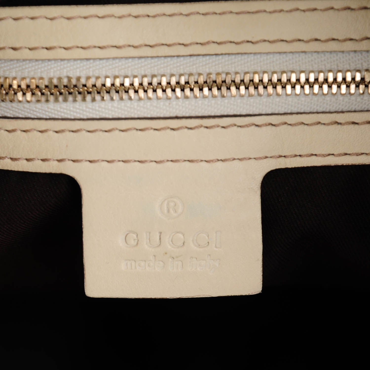 Gucci Monogram Biba Hobo Off White 6 of 7