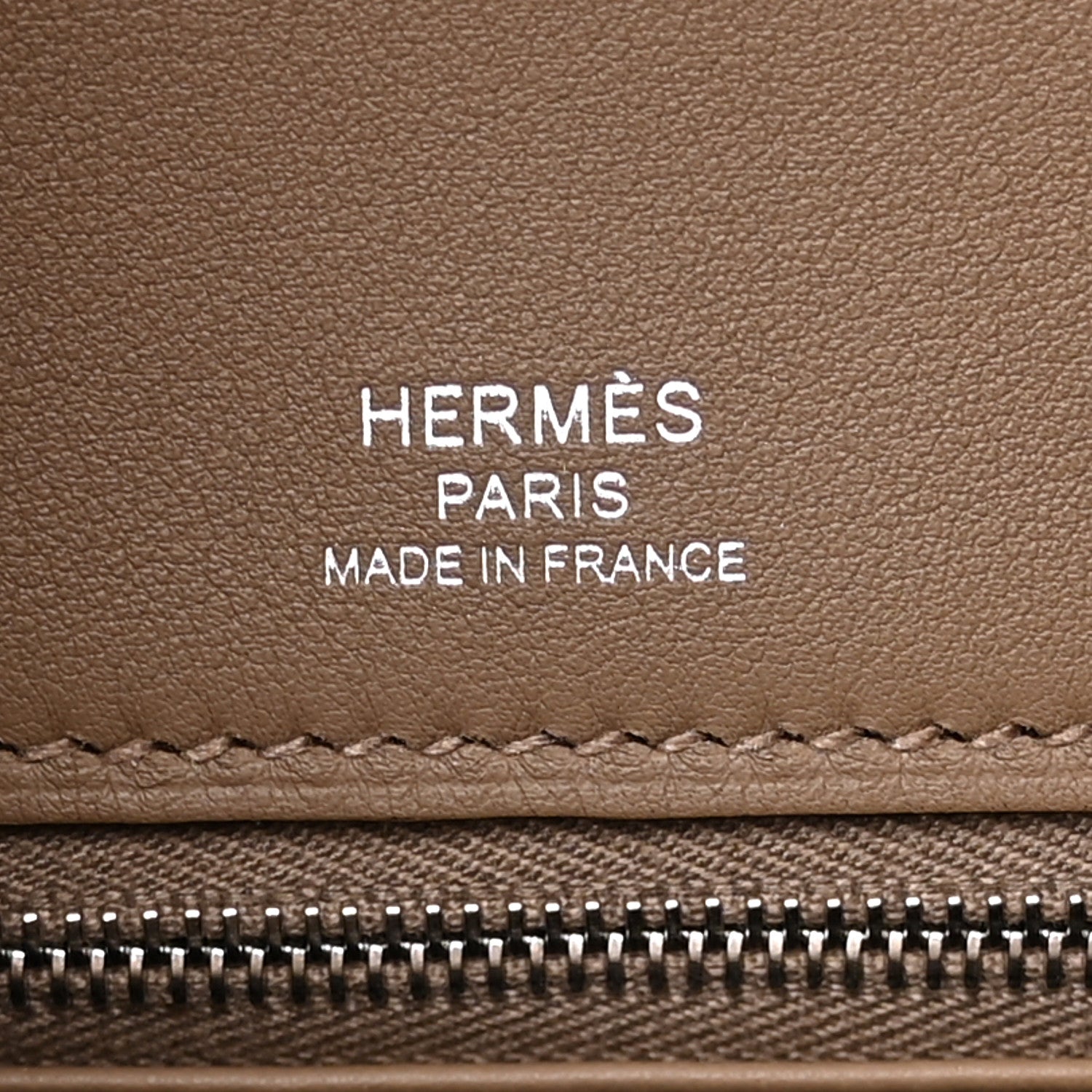 Hermes Veau Doblis Swift Grizzly Birkin 25 Gris Caillou Etoupe 6 of 10