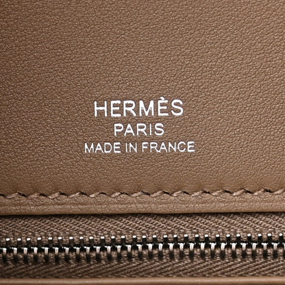 Hermes Veau Doblis Swift Grizzly Birkin 25 Gris Caillou Etoupe 6 of 10