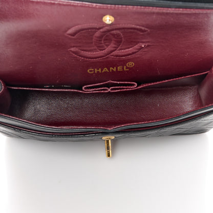 Chanel Lambskin Quilted Small Double Flap Black 5 of 13