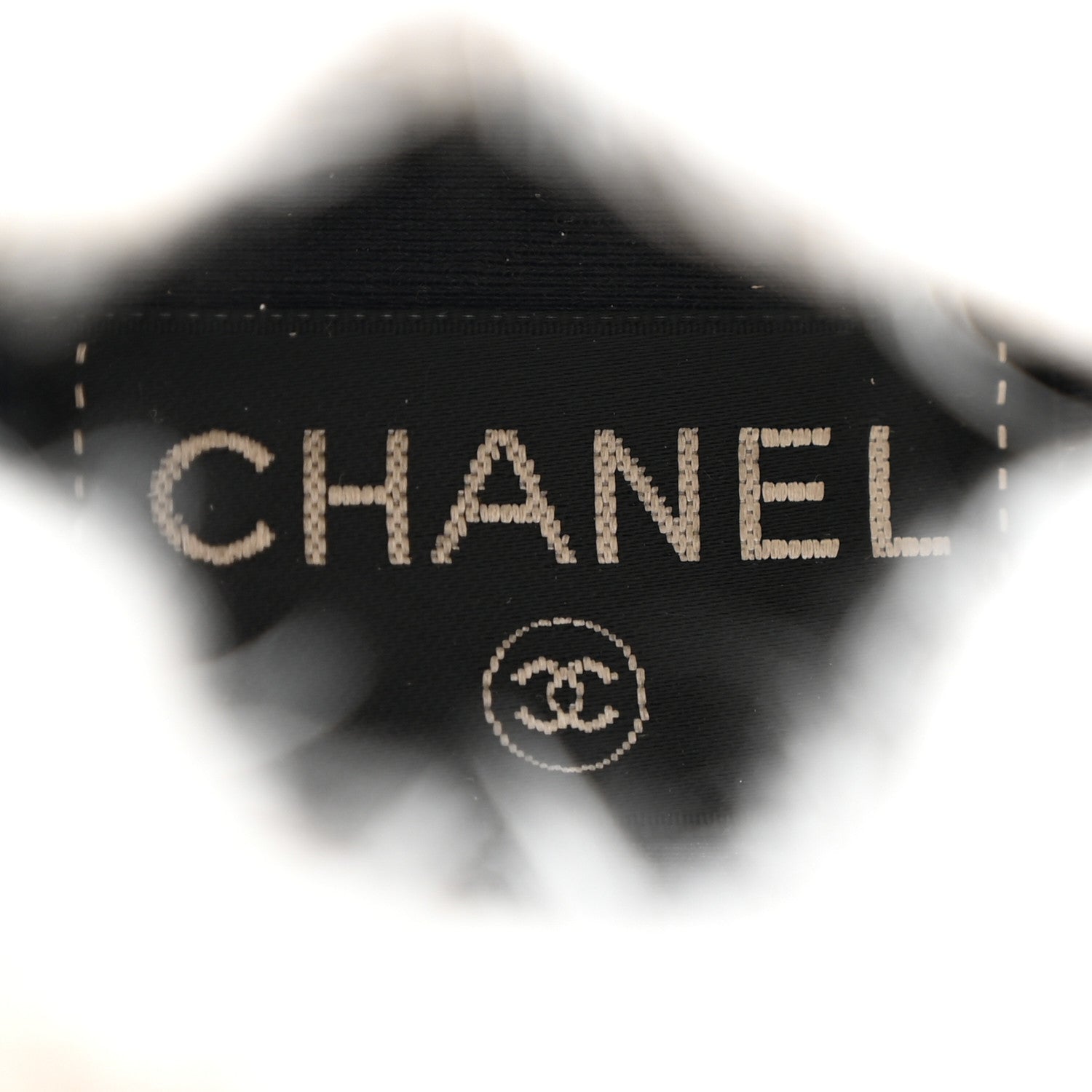 Chanel Fabric Calfskin Suede CC Womens Sneakers 40 White 7 of 8