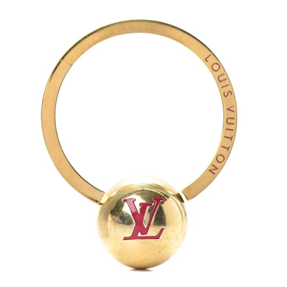 Louis Vuitton Sphere Key Ring Gold 1 of 4