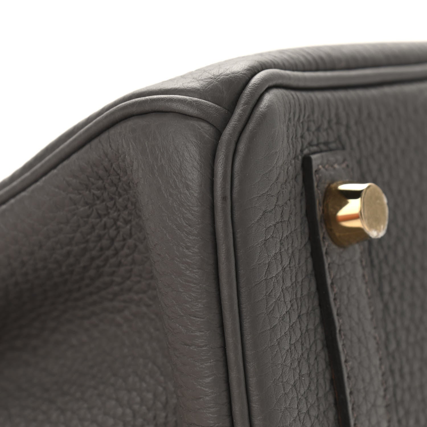 Hermes Togo Birkin 25 Etain 10 of 10