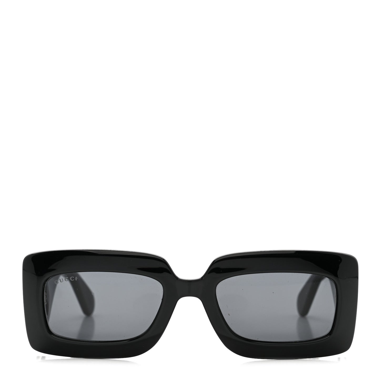 Acetate Rectangular Sunglasses GG0811S Black