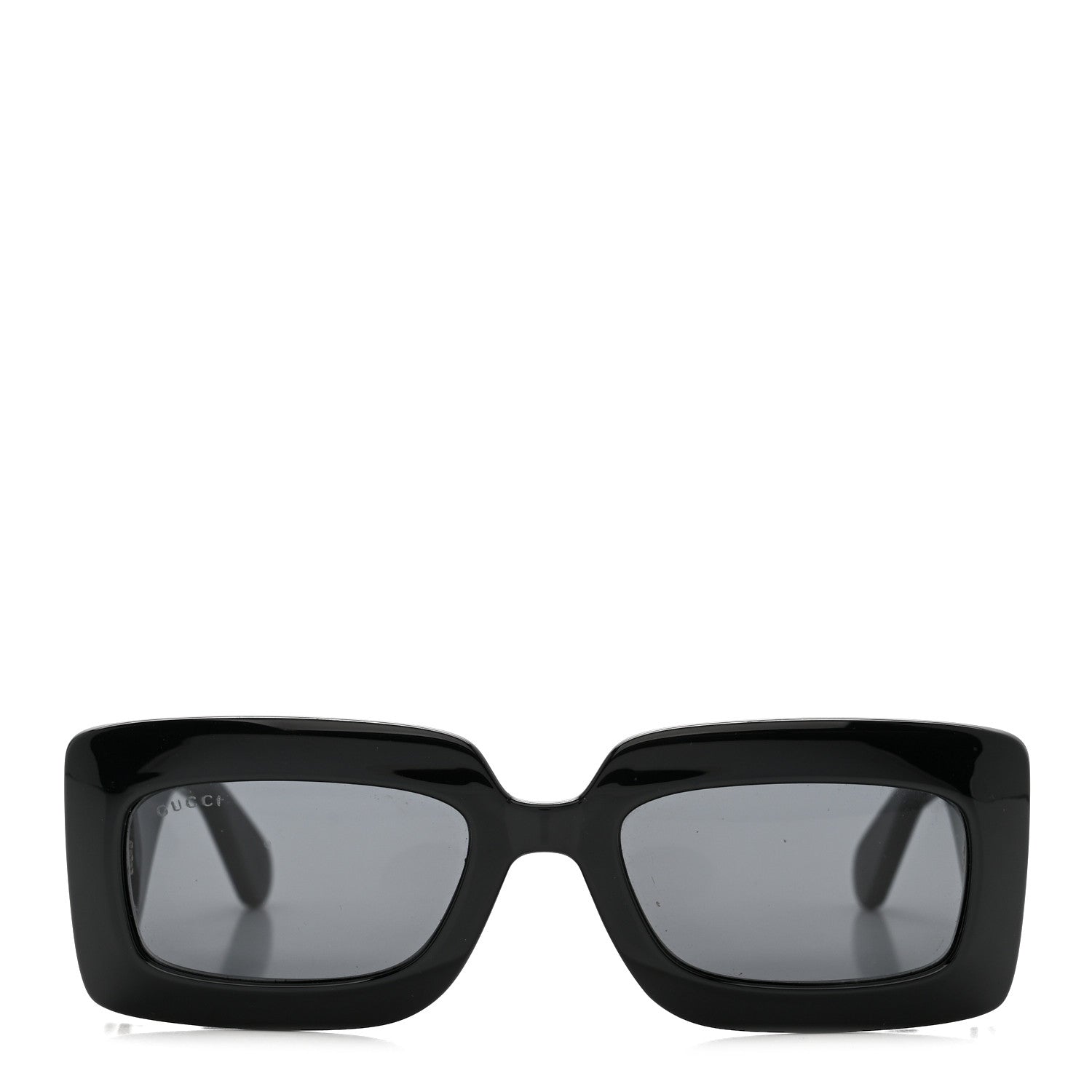 Gucci Acetate Rectangular Sunglasses GG0811S Black 2 of 8