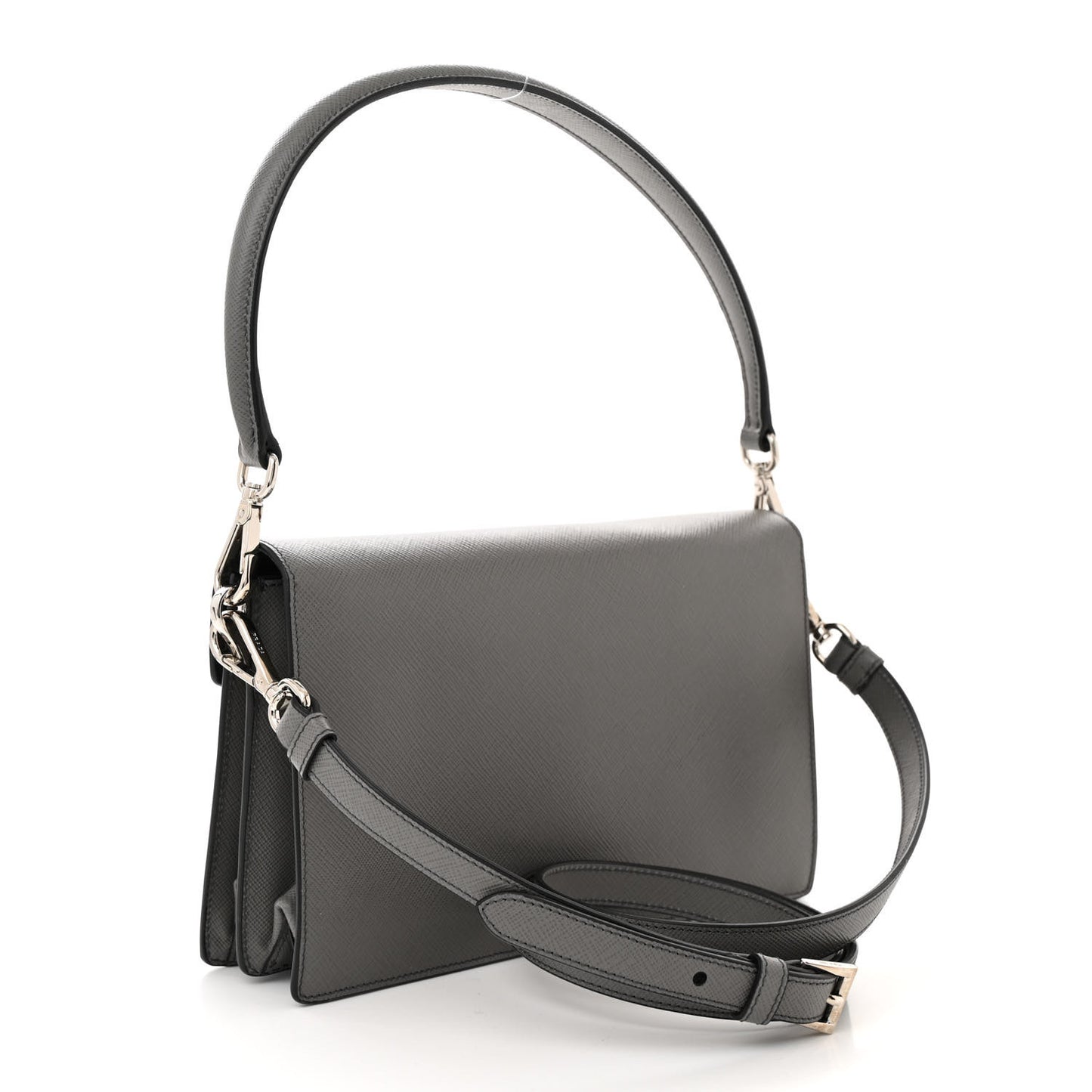Saffiano Sound Crossbody Bag Marmo