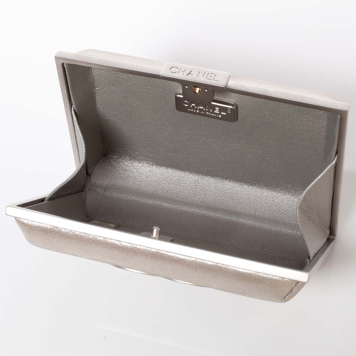 Chanel Iridescent Calfskin Evening Wild Clutch 8 of 9